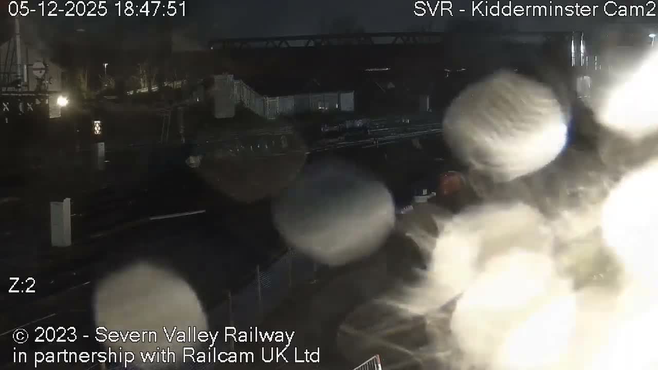 Outside Kidderminster Station, Severn Valley Railway Live Cam - Kidderminster, Wyre Forest, Worcestershire, West Midlands, England, United Kingdom