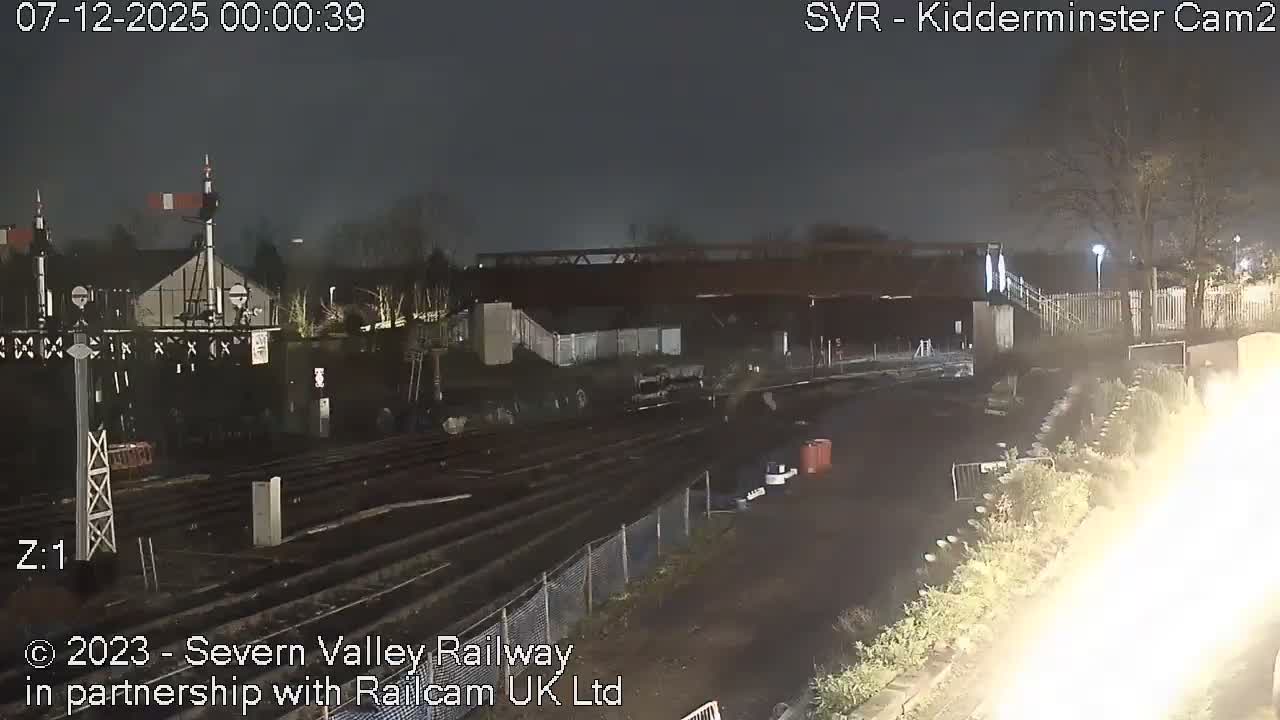 Outside Kidderminster Station, Severn Valley Railway Live Cam - Kidderminster, Wyre Forest, Worcestershire, West Midlands, England, United Kingdom