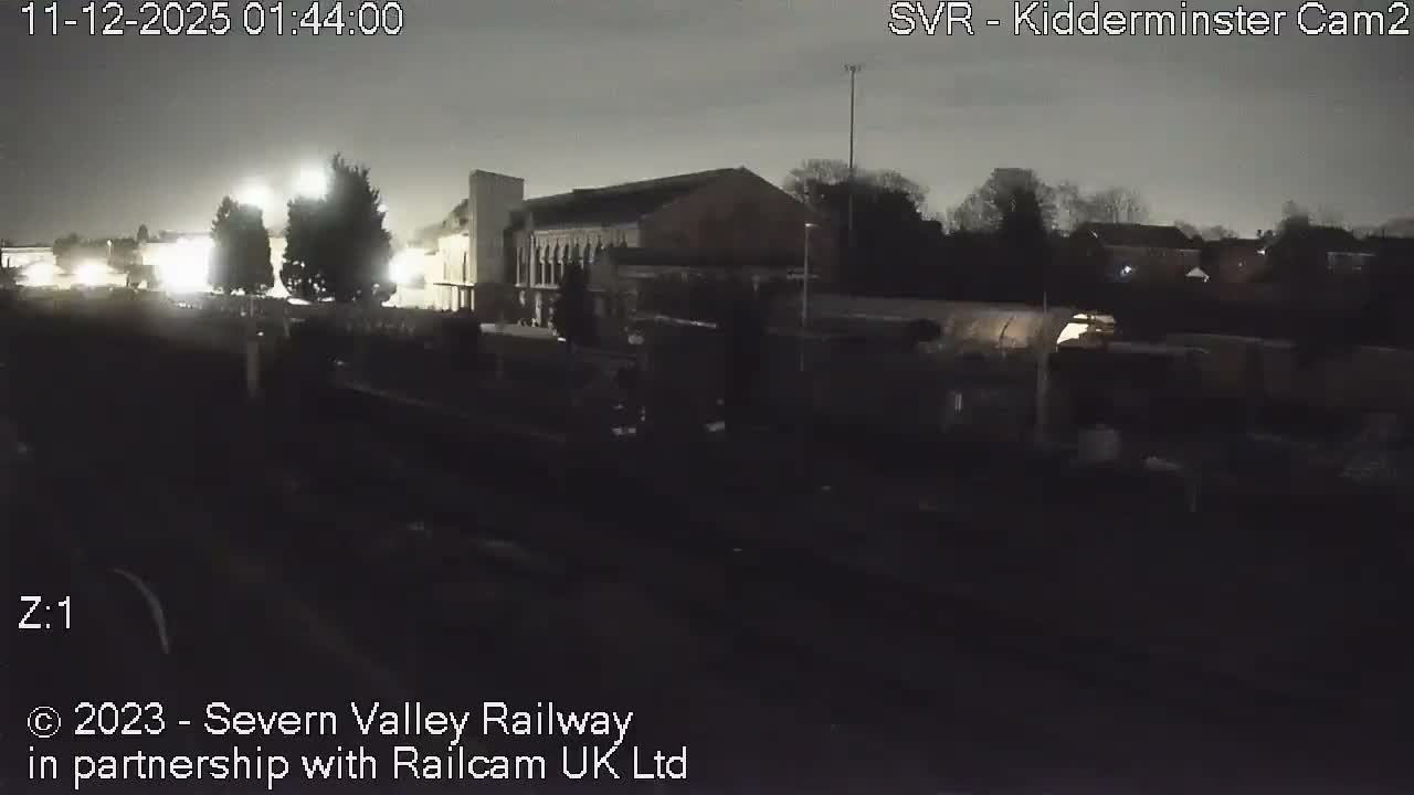 Outside Kidderminster Station, Severn Valley Railway Live Cam - Kidderminster, Wyre Forest, Worcestershire, West Midlands, England, United Kingdom