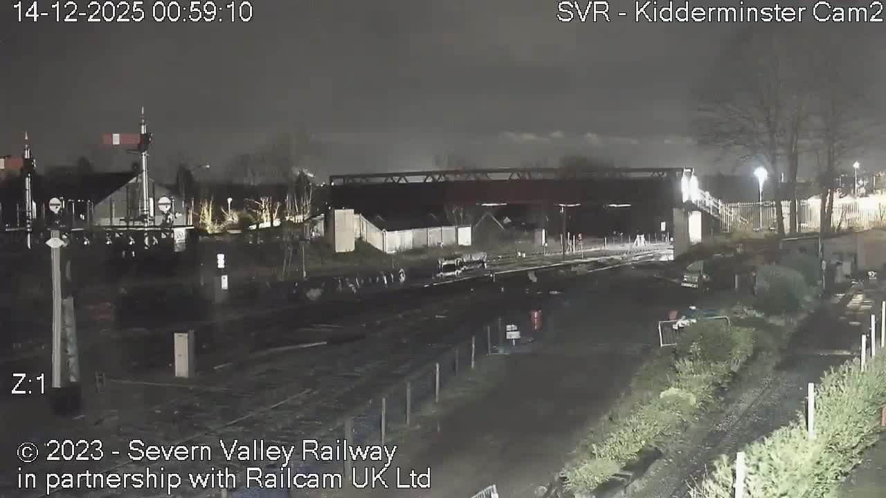 Outside Kidderminster Station, Severn Valley Railway Live Cam - Kidderminster, Wyre Forest, Worcestershire, West Midlands, England, United Kingdom