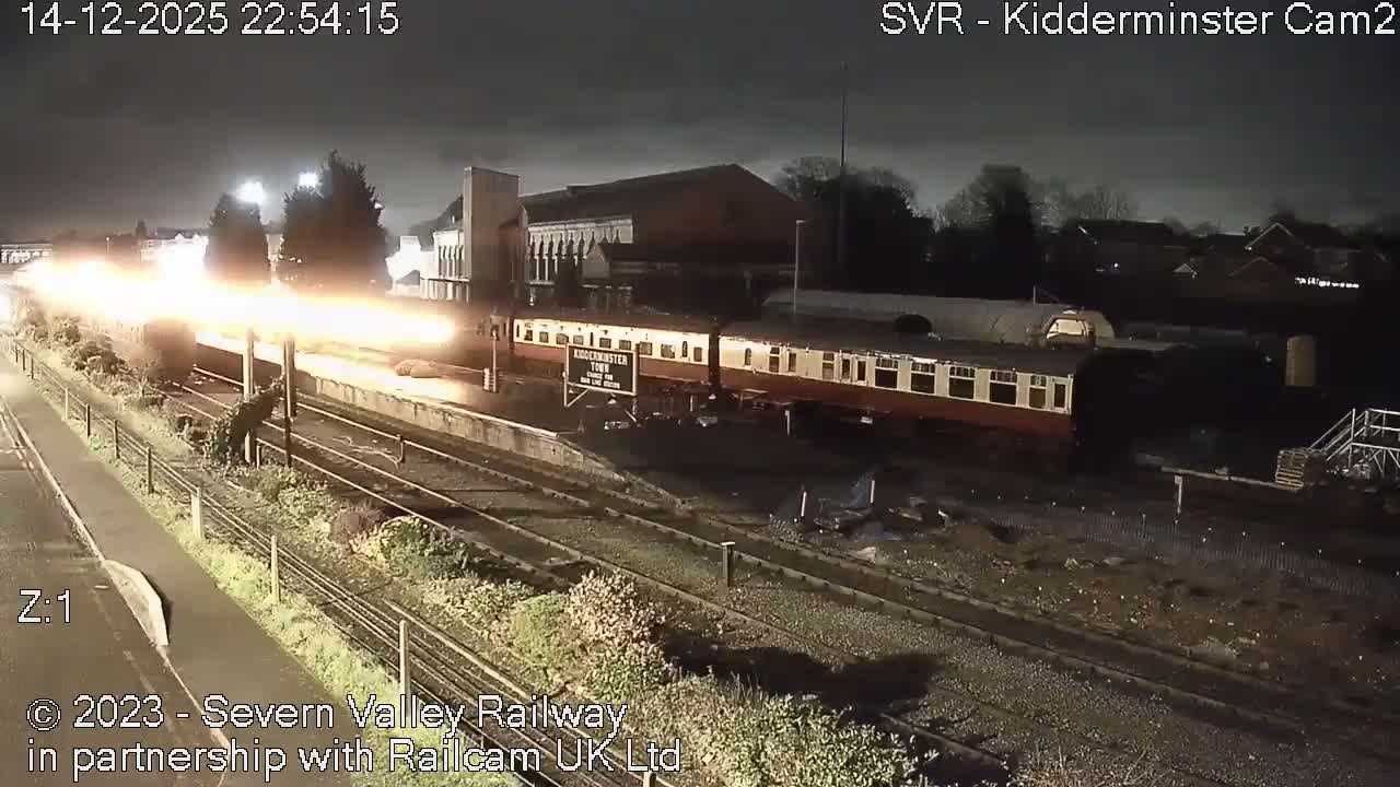 Outside Kidderminster Station, Severn Valley Railway Live Cam - Kidderminster, Wyre Forest, Worcestershire, West Midlands, England, United Kingdom