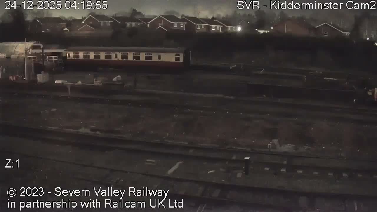 Outside Kidderminster Station, Severn Valley Railway Live Cam - Kidderminster, Wyre Forest, Worcestershire, West Midlands, England, United Kingdom