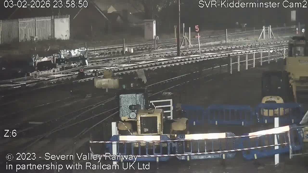 Outside Kidderminster Station, Severn Valley Railway Live Cam - Kidderminster, Wyre Forest, Worcestershire, West Midlands, England, United Kingdom