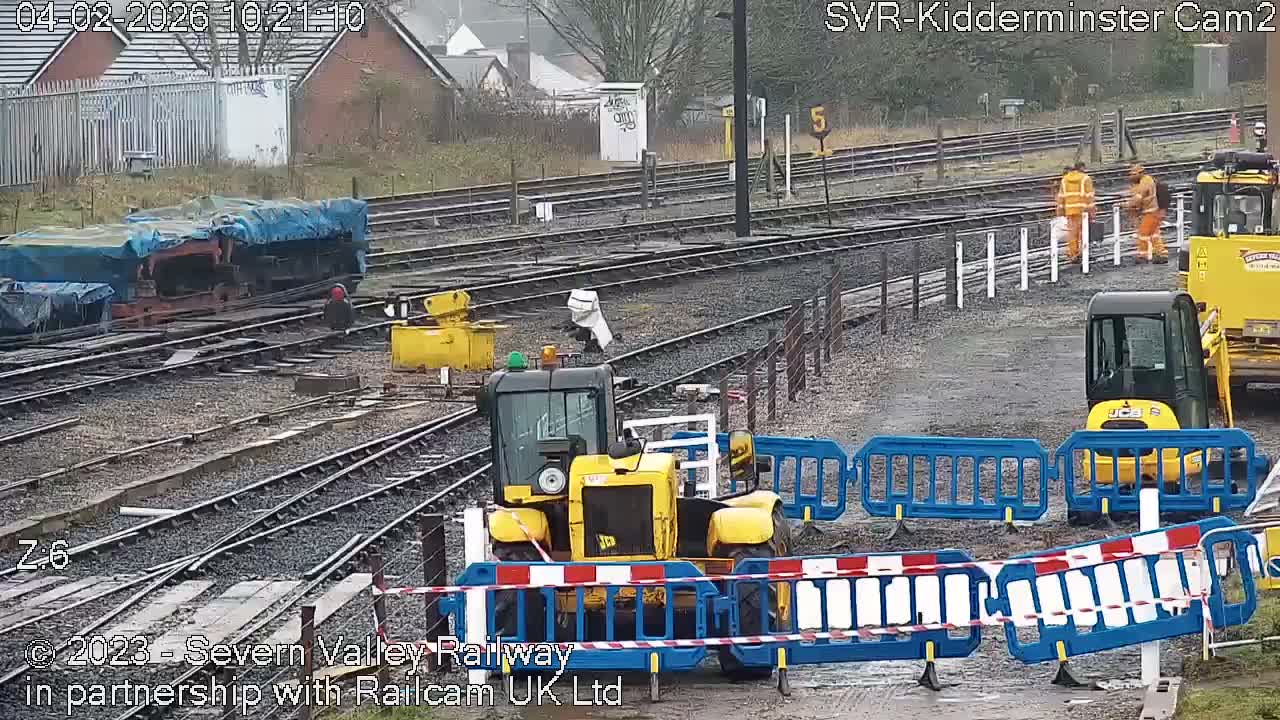 Outside Kidderminster Station, Severn Valley Railway Live Cam - Kidderminster, Wyre Forest, Worcestershire, West Midlands, England, United Kingdom