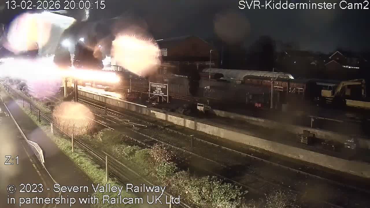Outside Kidderminster Station, Severn Valley Railway Live Cam - Kidderminster, Wyre Forest, Worcestershire, West Midlands, England, United Kingdom