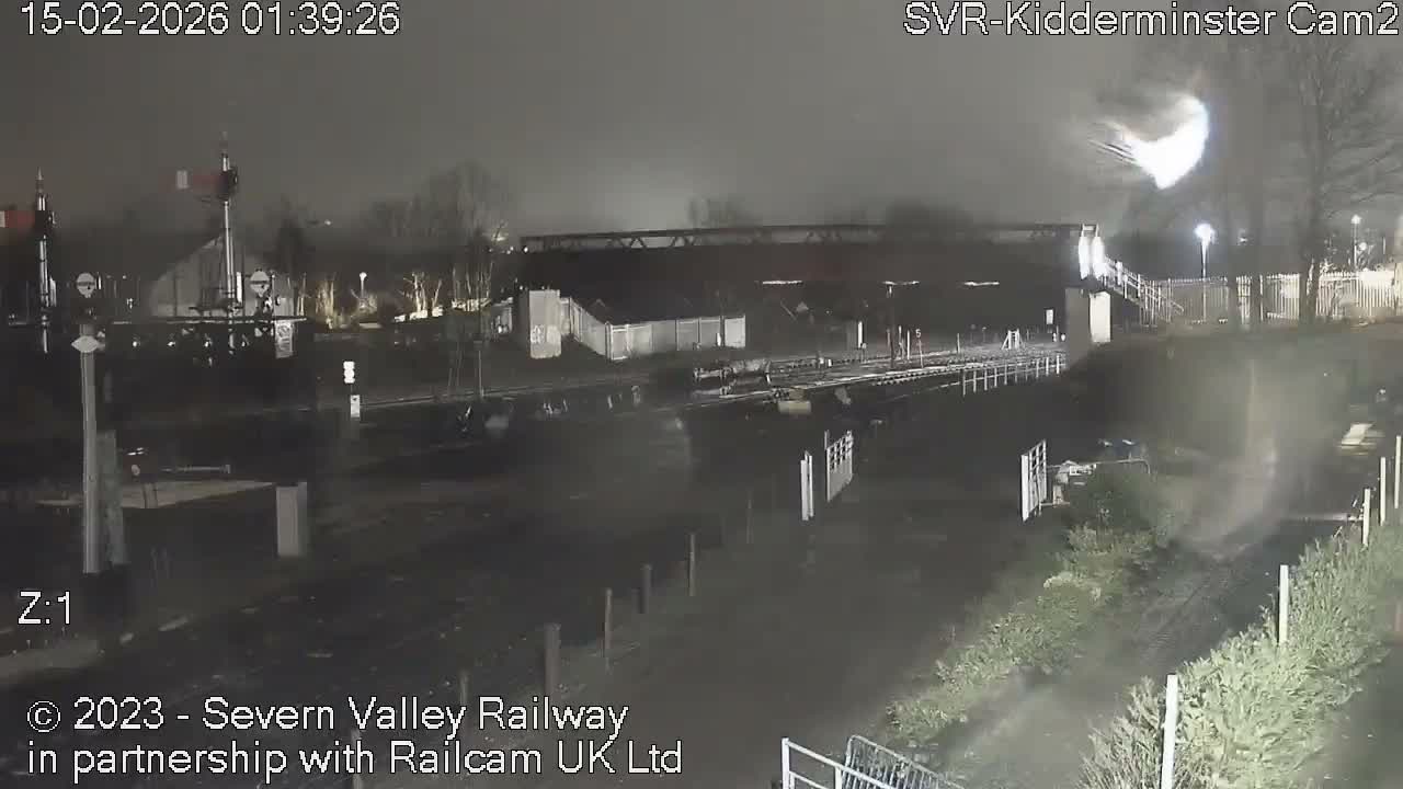 Outside Kidderminster Station, Severn Valley Railway Live Cam - Kidderminster, Wyre Forest, Worcestershire, West Midlands, England, United Kingdom