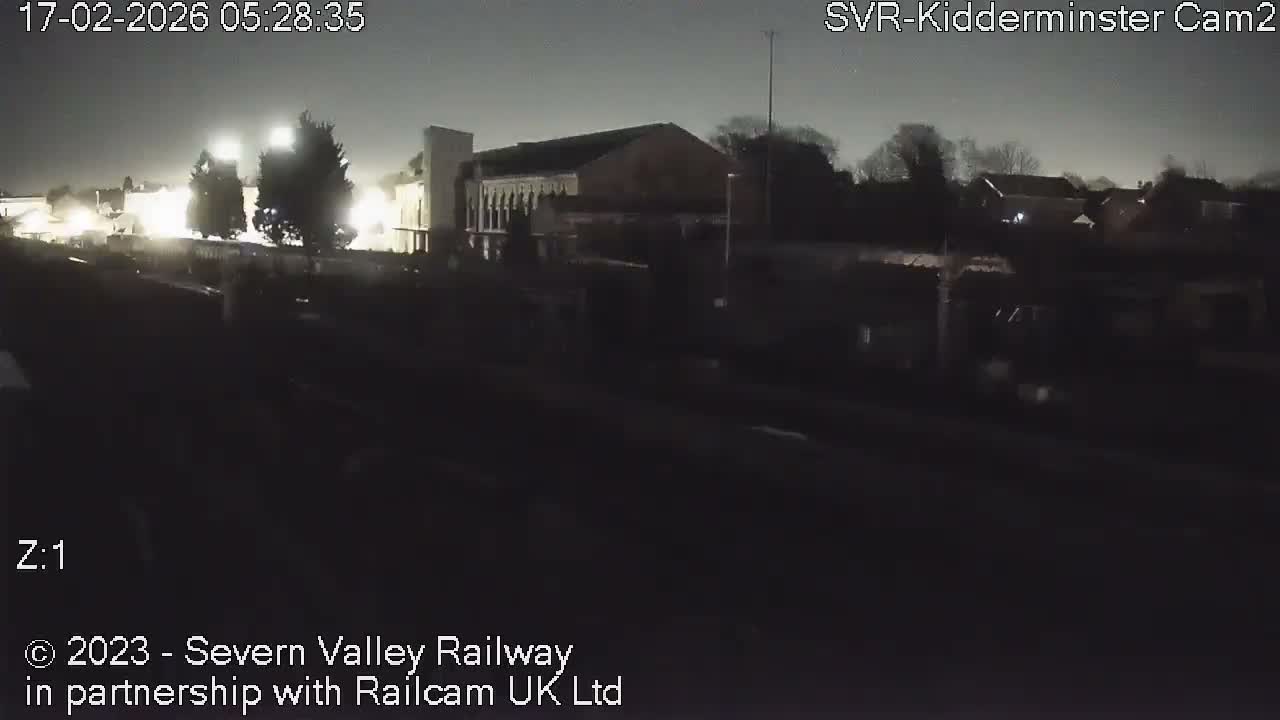Outside Kidderminster Station, Severn Valley Railway Live Cam - Kidderminster, Wyre Forest, Worcestershire, West Midlands, England, United Kingdom