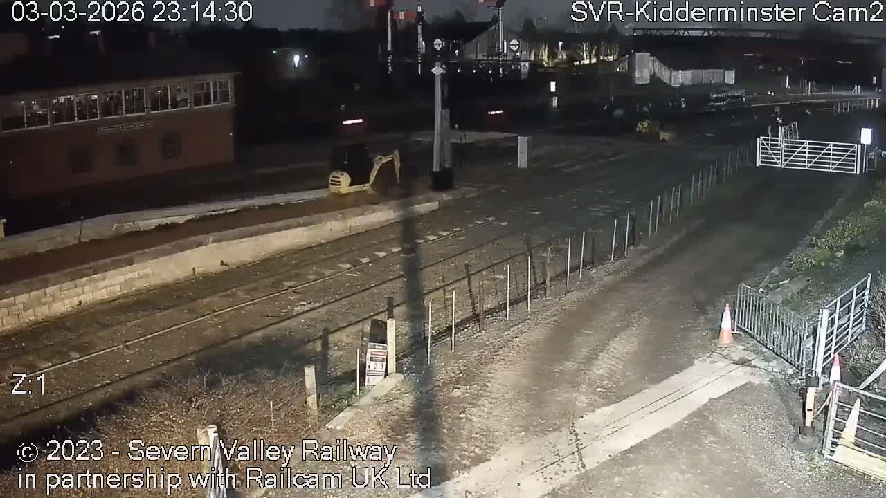 Outside Kidderminster Station, Severn Valley Railway Live Cam - Kidderminster, Wyre Forest, Worcestershire, West Midlands, England, United Kingdom