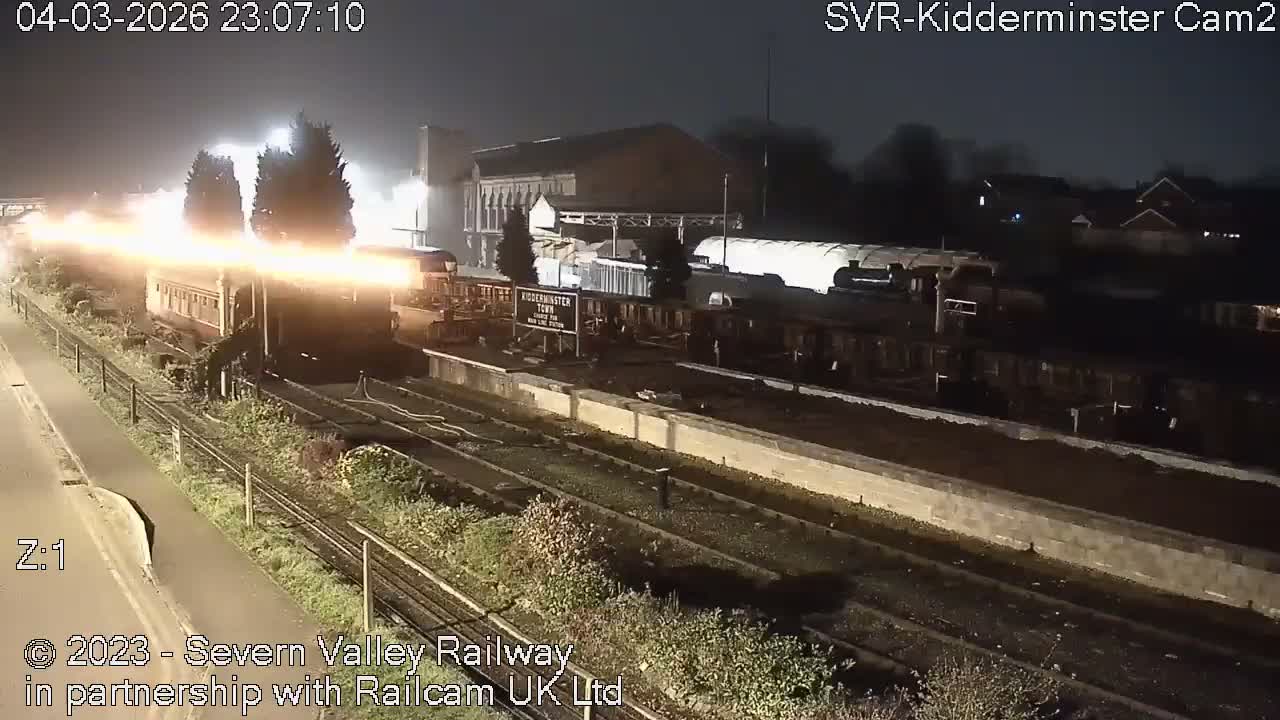 Outside Kidderminster Station, Severn Valley Railway Live Cam - Kidderminster, Wyre Forest, Worcestershire, West Midlands, England, United Kingdom