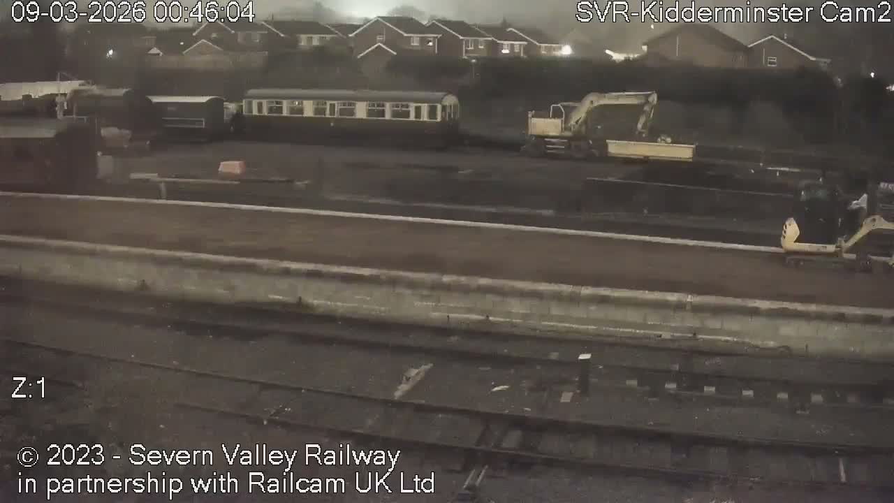 Outside Kidderminster Station, Severn Valley Railway Live Cam - Kidderminster, Wyre Forest, Worcestershire, West Midlands, England, United Kingdom
