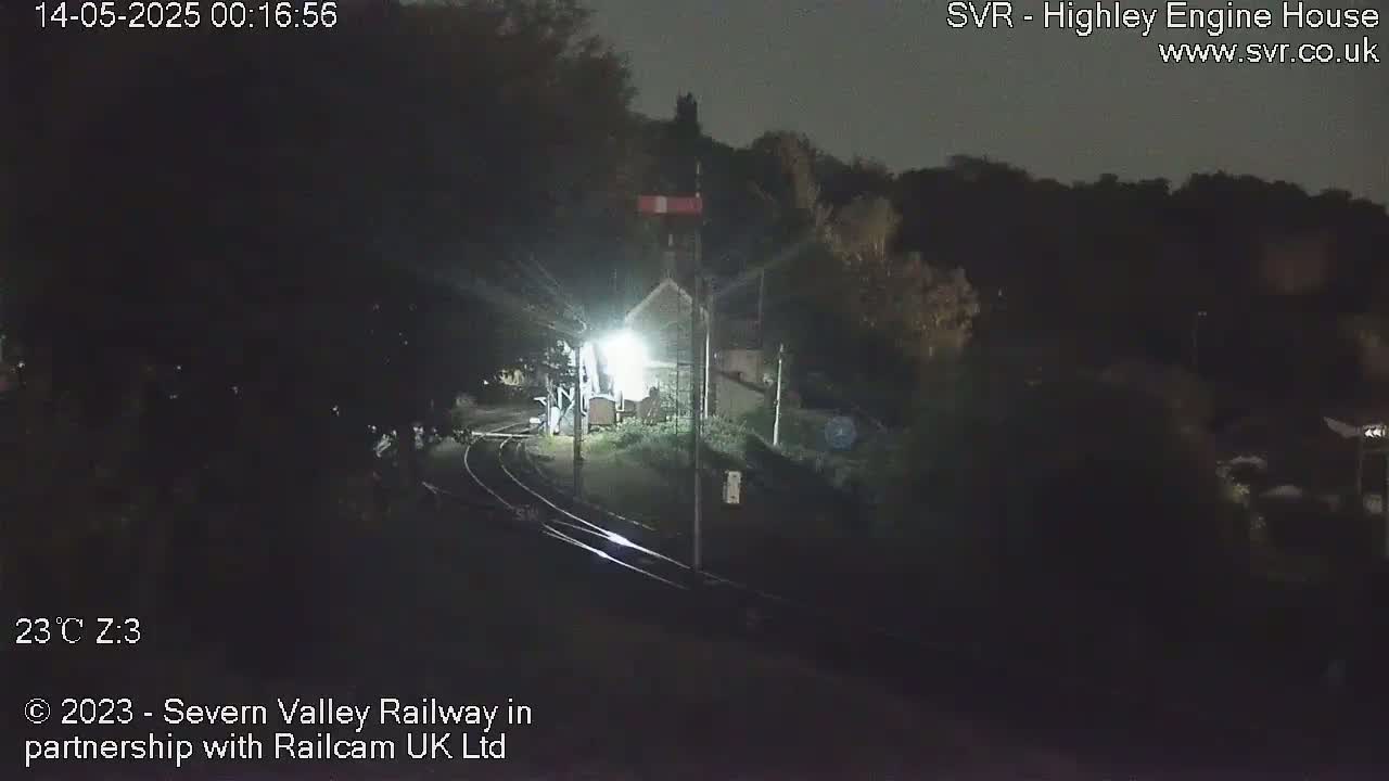 Highley Station on the Severn Valley Railway Live Cam - Highley, Shropshire, West Midlands, England, United Kingdom