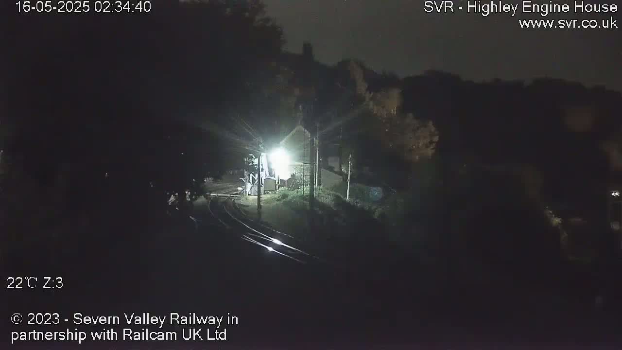 Highley Station on the Severn Valley Railway Live Cam - Highley, Shropshire, West Midlands, England, United Kingdom