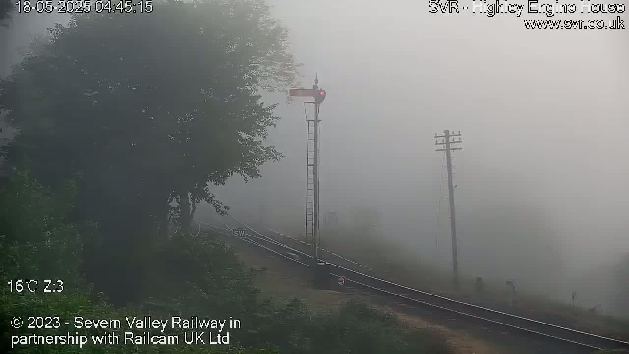 Highley Station on the Severn Valley Railway Live Cam - Highley, Shropshire, West Midlands, England, United Kingdom