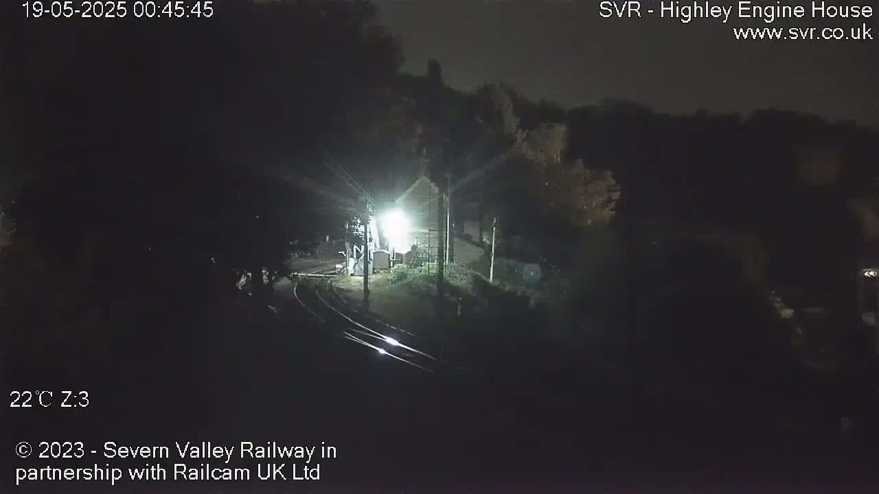 Highley Station on the Severn Valley Railway Live Cam - Highley, Shropshire, West Midlands, England, United Kingdom