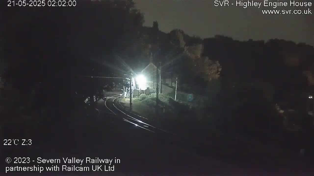 Highley Station on the Severn Valley Railway Live Cam - Highley, Shropshire, West Midlands, England, United Kingdom