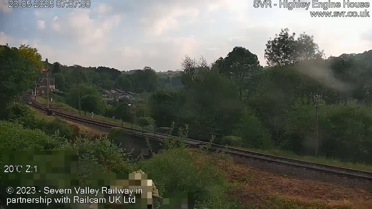 Highley Station on the Severn Valley Railway Live Cam - Highley, Shropshire, West Midlands, England, United Kingdom