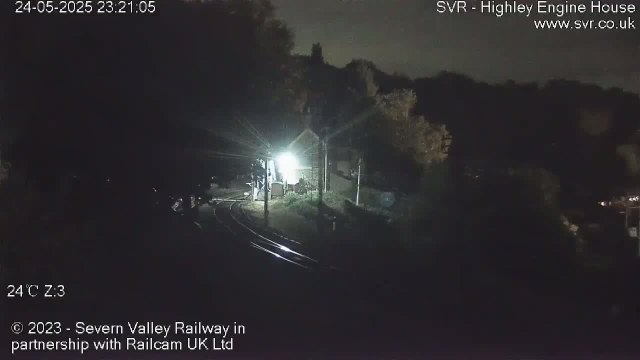 Highley Station on the Severn Valley Railway Live Cam - Highley, Shropshire, West Midlands, England, United Kingdom