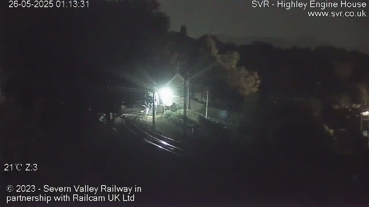 Highley Station on the Severn Valley Railway Live Cam - Highley, Shropshire, West Midlands, England, United Kingdom