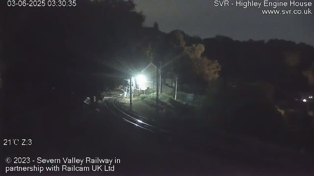 Highley Station on the Severn Valley Railway Live Cam - Highley, Shropshire, West Midlands, England, United Kingdom