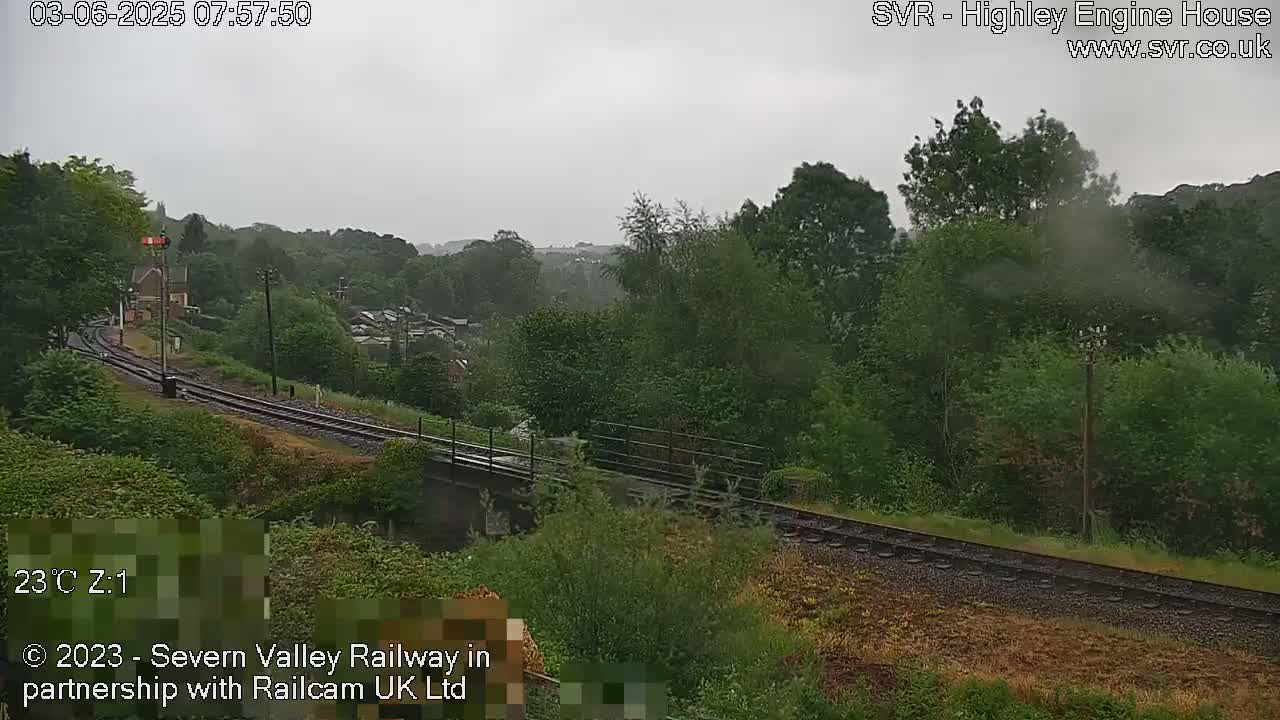 Highley Station on the Severn Valley Railway Live Cam - Highley, Shropshire, West Midlands, England, United Kingdom