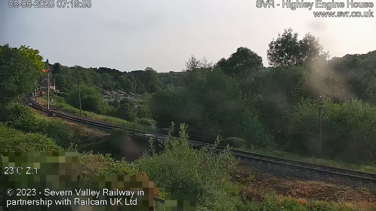 Highley Station on the Severn Valley Railway Live Cam - Highley, Shropshire, West Midlands, England, United Kingdom