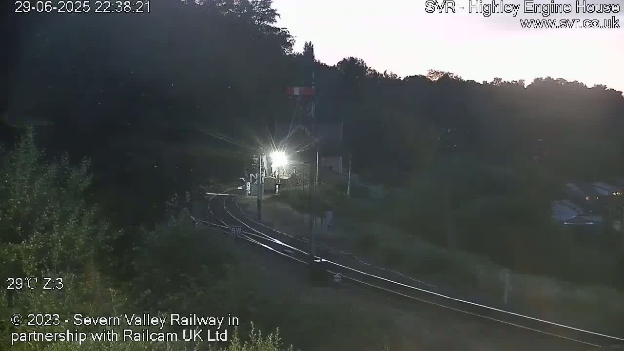 Highley Station on the Severn Valley Railway Live Cam - Highley, Shropshire, West Midlands, England, United Kingdom