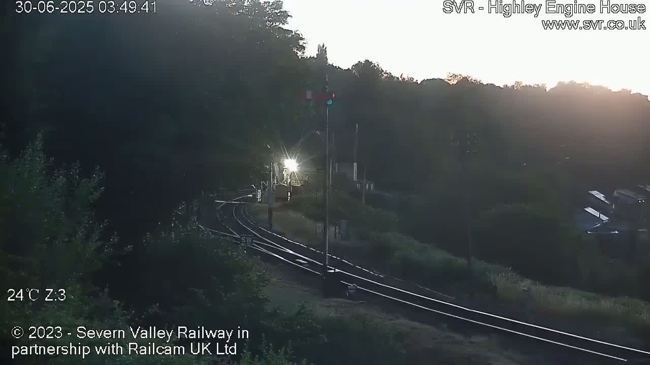 Highley Station on the Severn Valley Railway Live Cam - Highley, Shropshire, West Midlands, England, United Kingdom