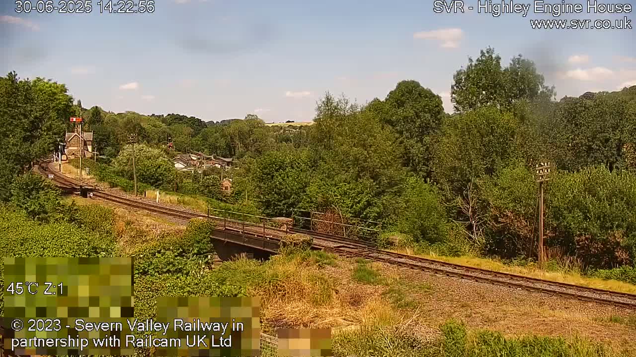 Highley Station on the Severn Valley Railway Live Cam - Highley, Shropshire, West Midlands, England, United Kingdom