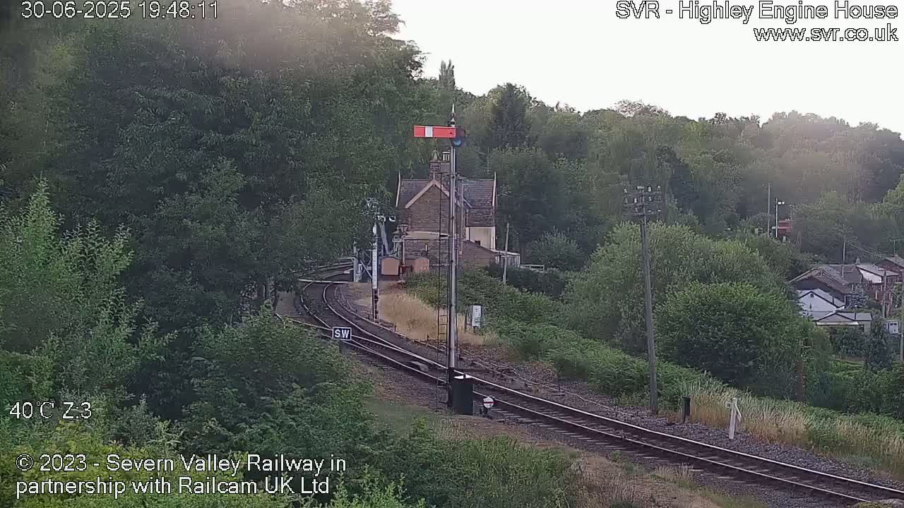 Highley Station on the Severn Valley Railway Live Cam - Highley, Shropshire, West Midlands, England, United Kingdom