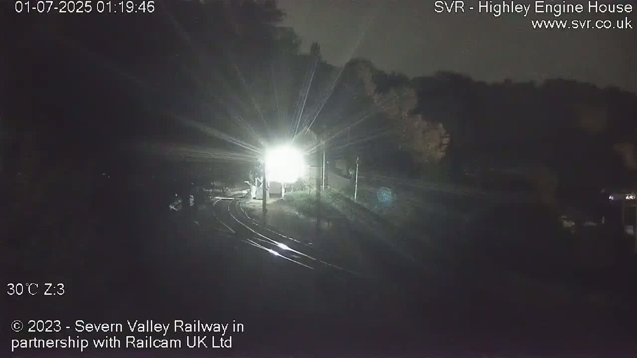 Highley Station on the Severn Valley Railway Live Cam - Highley, Shropshire, West Midlands, England, United Kingdom