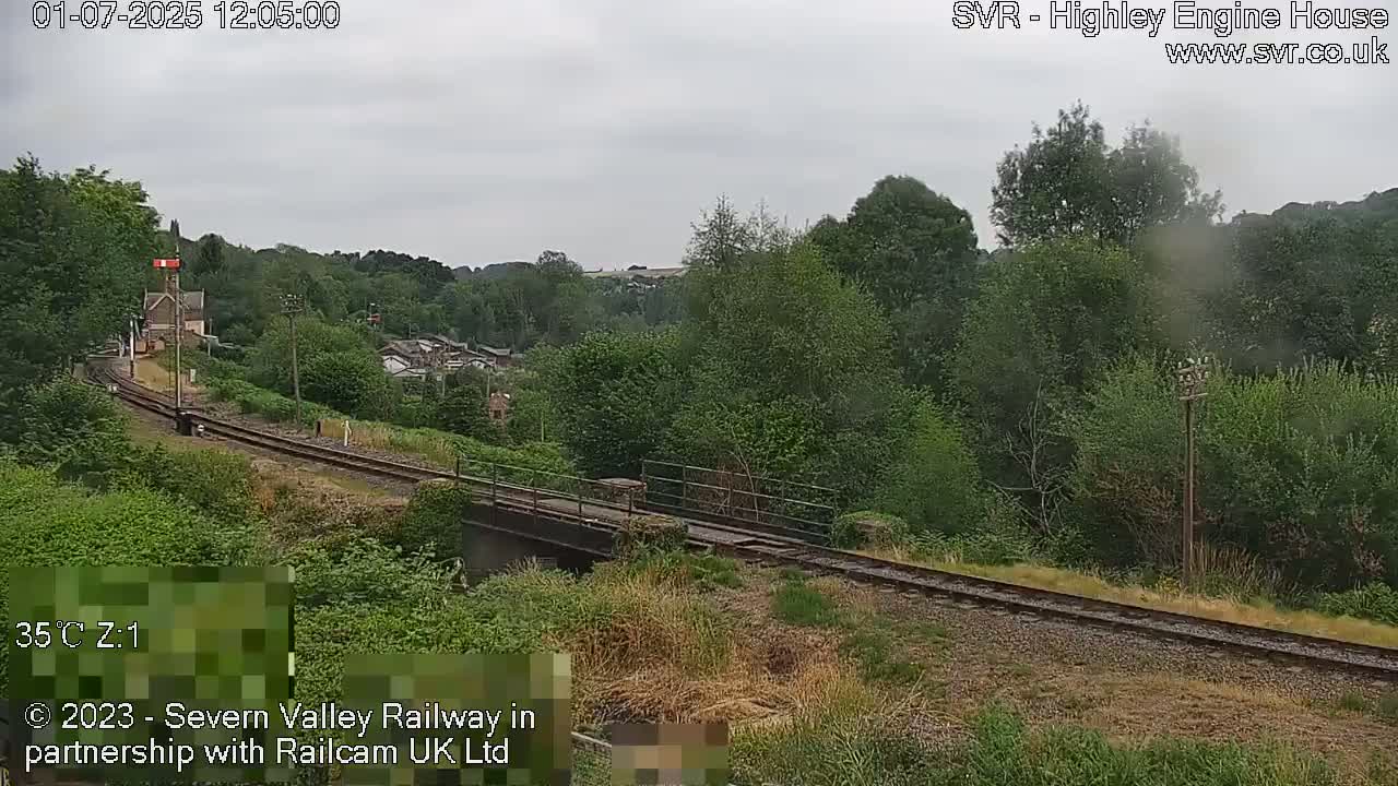Highley Station on the Severn Valley Railway Live Cam - Highley, Shropshire, West Midlands, England, United Kingdom