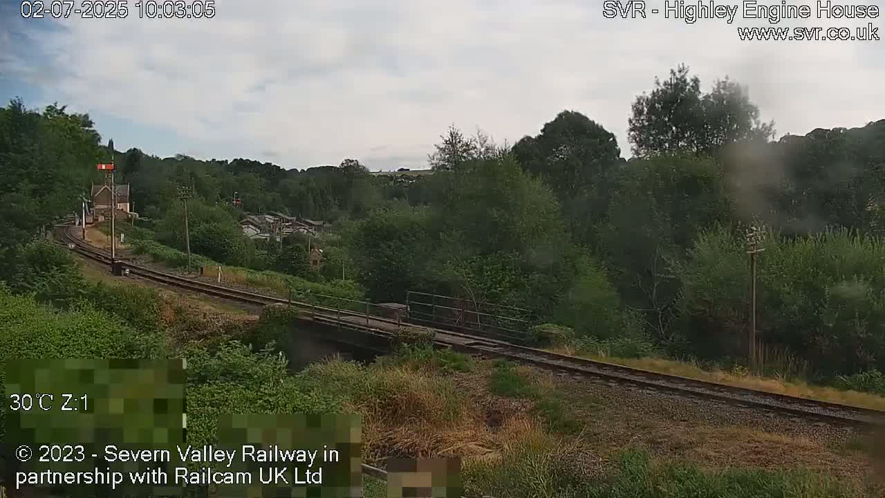 Highley Station on the Severn Valley Railway Live Cam - Highley, Shropshire, West Midlands, England, United Kingdom