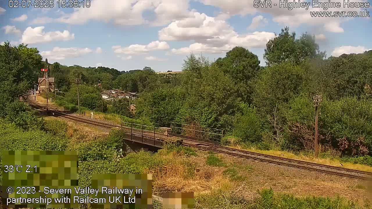 Highley Station on the Severn Valley Railway Live Cam - Highley, Shropshire, West Midlands, England, United Kingdom