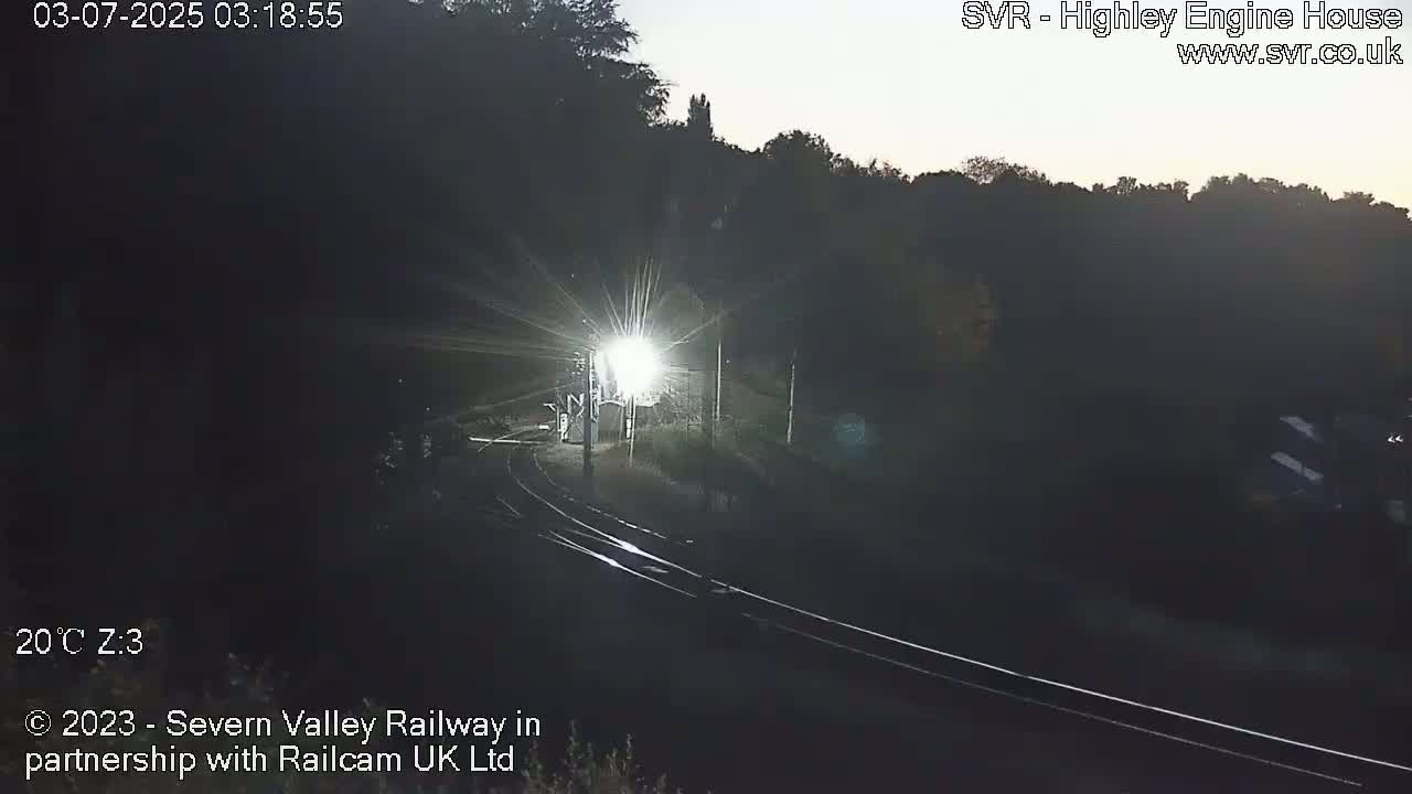 Highley Station on the Severn Valley Railway Live Cam - Highley, Shropshire, West Midlands, England, United Kingdom