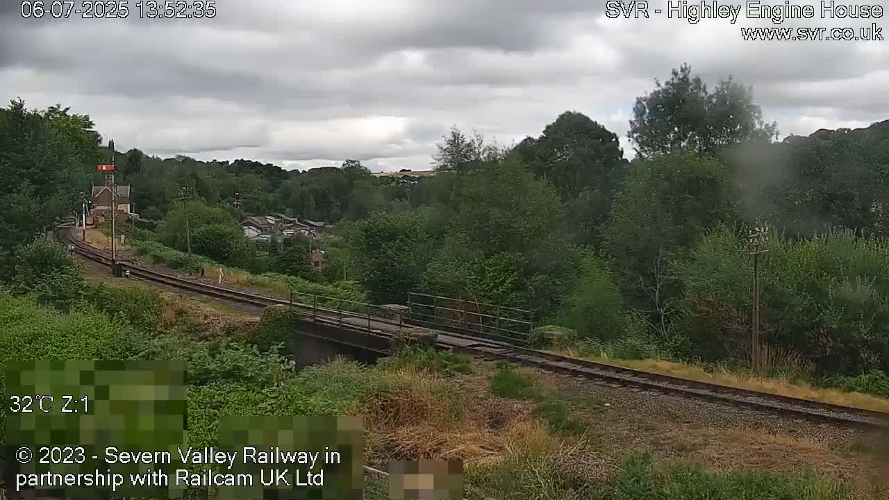 Highley Station on the Severn Valley Railway Live Cam - Highley, Shropshire, West Midlands, England, United Kingdom