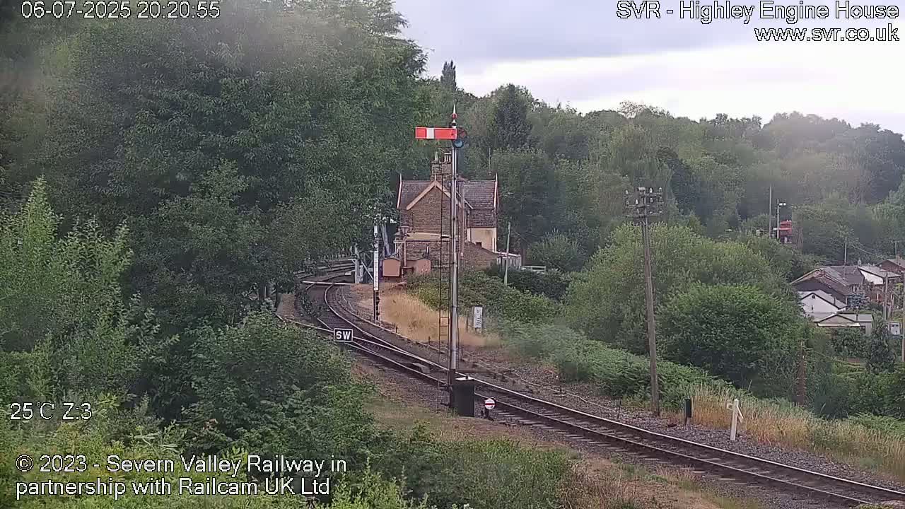 Highley Station on the Severn Valley Railway Live Cam - Highley, Shropshire, West Midlands, England, United Kingdom