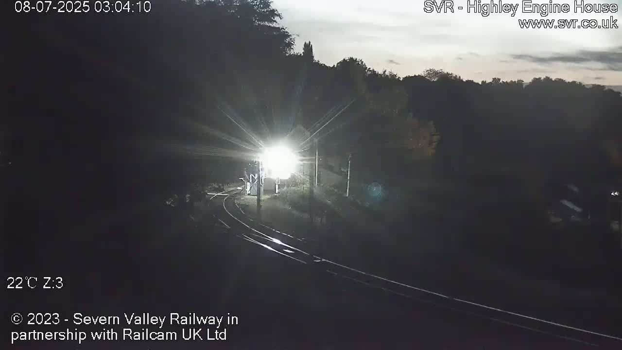 Highley Station on the Severn Valley Railway Live Cam - Highley, Shropshire, West Midlands, England, United Kingdom
