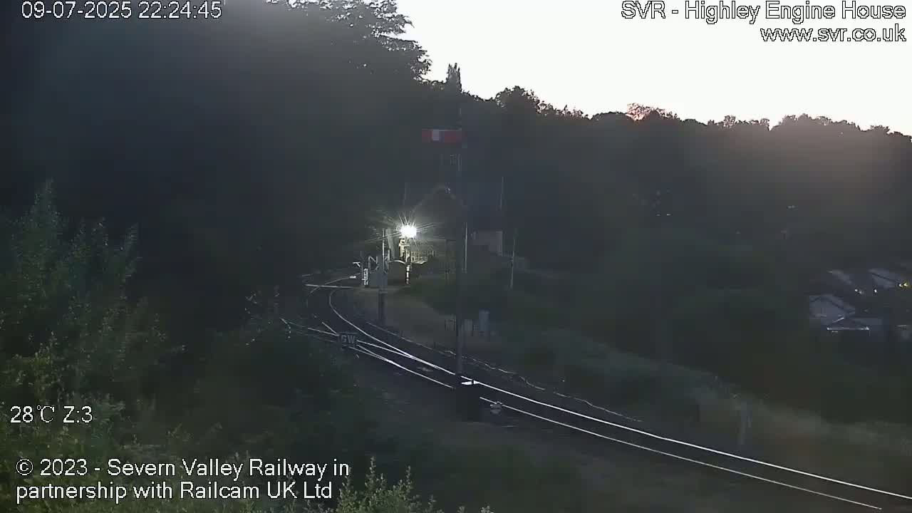 Highley Station on the Severn Valley Railway Live Cam - Highley, Shropshire, West Midlands, England, United Kingdom