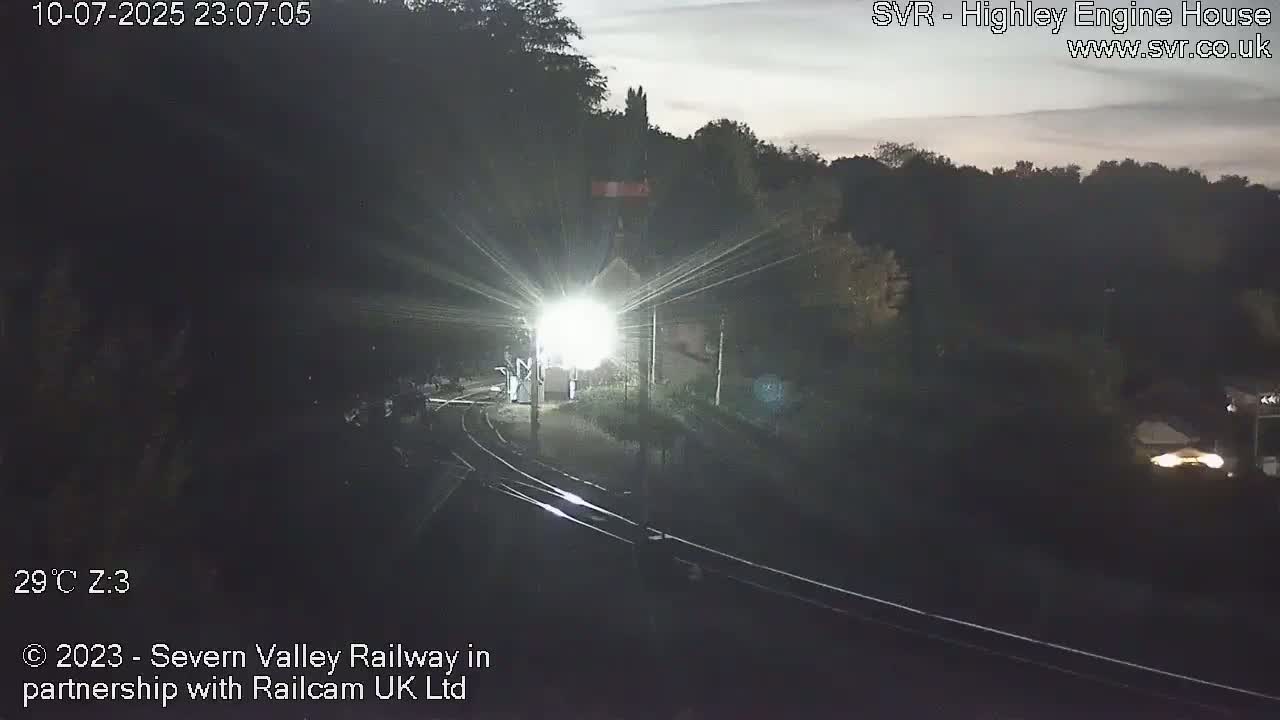 Highley Station on the Severn Valley Railway Live Cam - Highley, Shropshire, West Midlands, England, United Kingdom