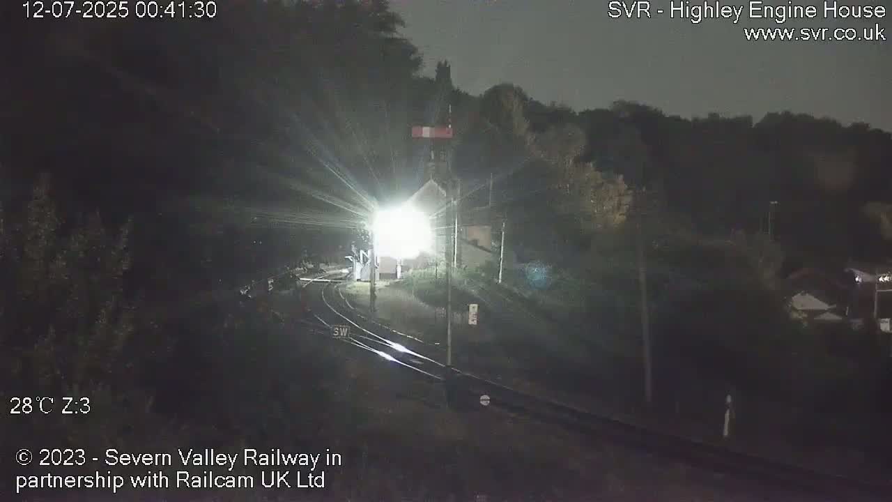 Highley Station on the Severn Valley Railway Live Cam - Highley, Shropshire, West Midlands, England, United Kingdom