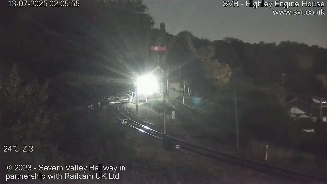 Highley Station on the Severn Valley Railway Live Cam - Highley, Shropshire, West Midlands, England, United Kingdom