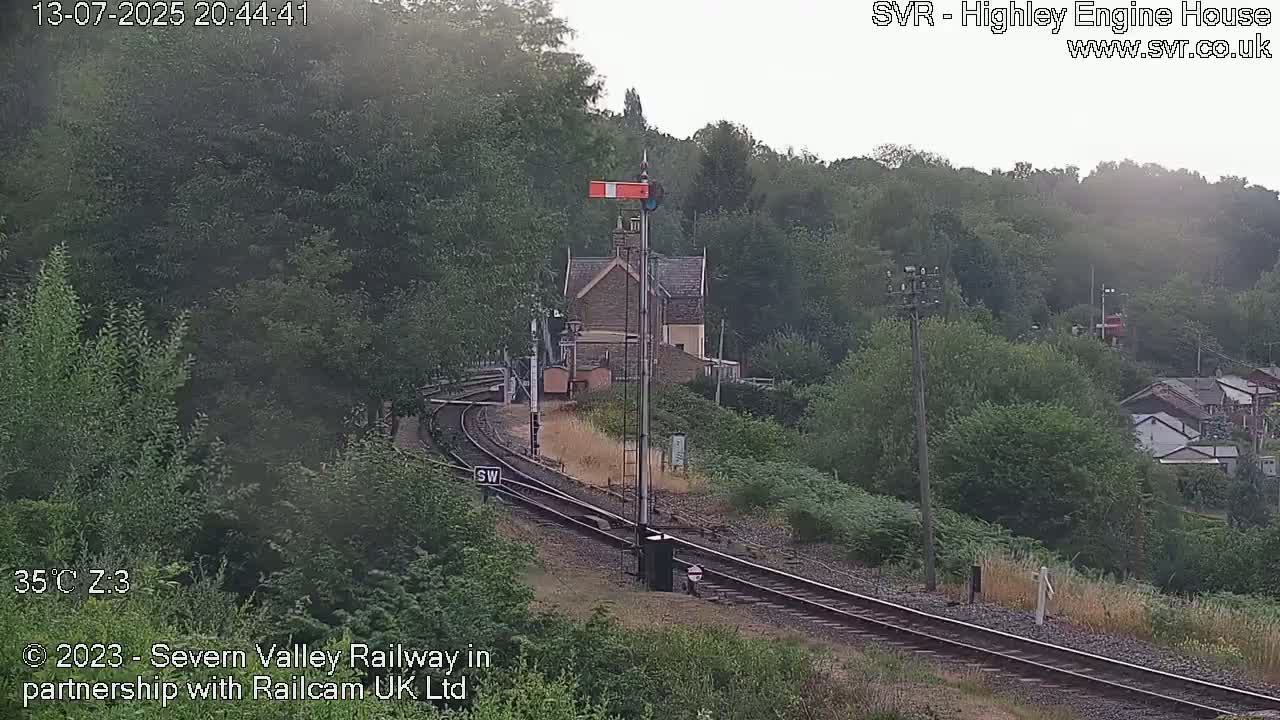 Highley Station on the Severn Valley Railway Live Cam - Highley, Shropshire, West Midlands, England, United Kingdom