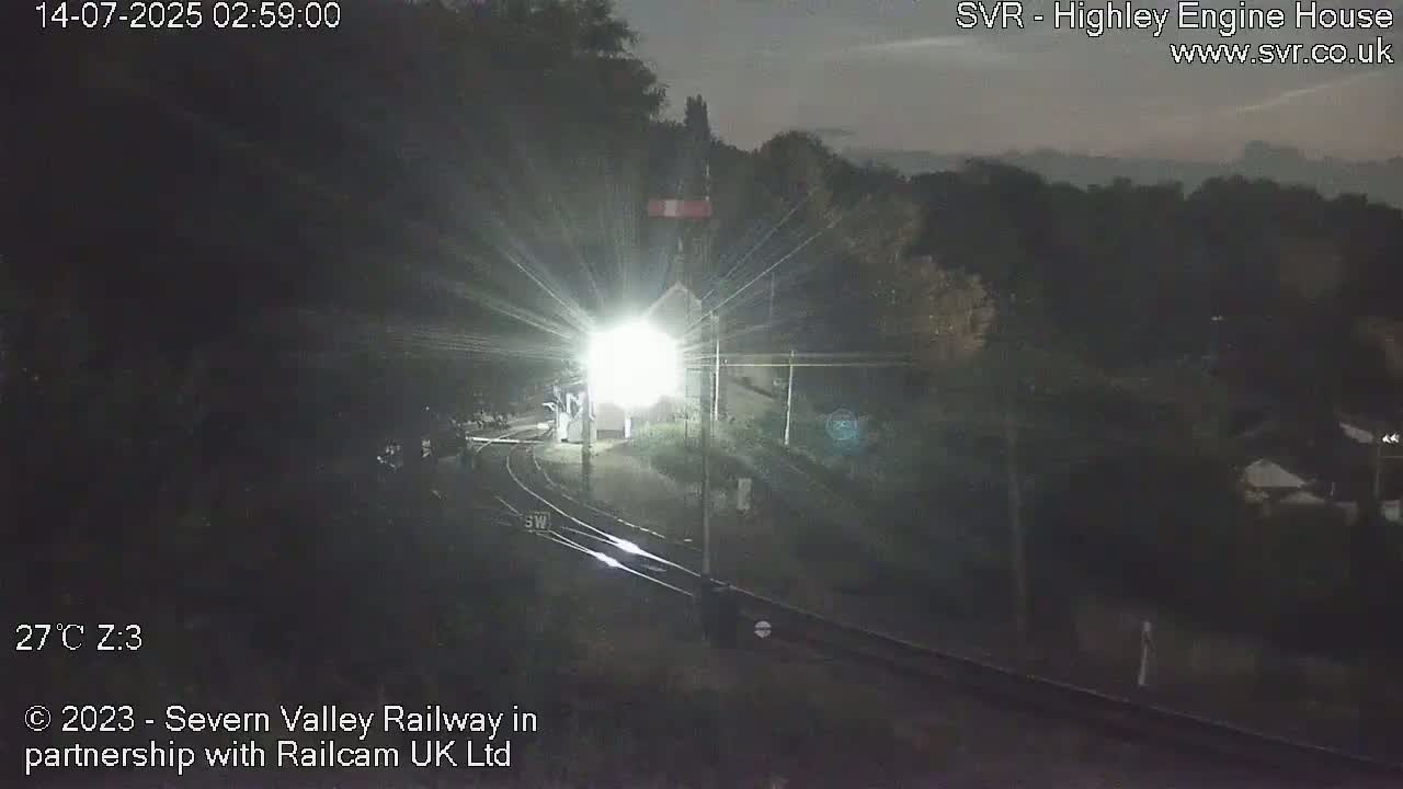 Highley Station on the Severn Valley Railway Live Cam - Highley, Shropshire, West Midlands, England, United Kingdom