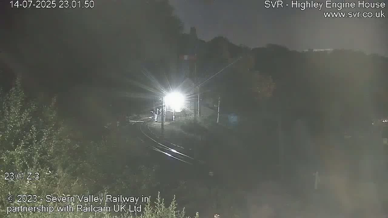 Highley Station on the Severn Valley Railway Live Cam - Highley, Shropshire, West Midlands, England, United Kingdom