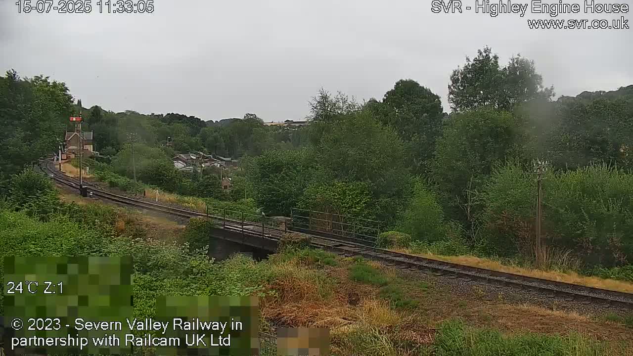 Highley Station on the Severn Valley Railway Live Cam - Highley, Shropshire, West Midlands, England, United Kingdom