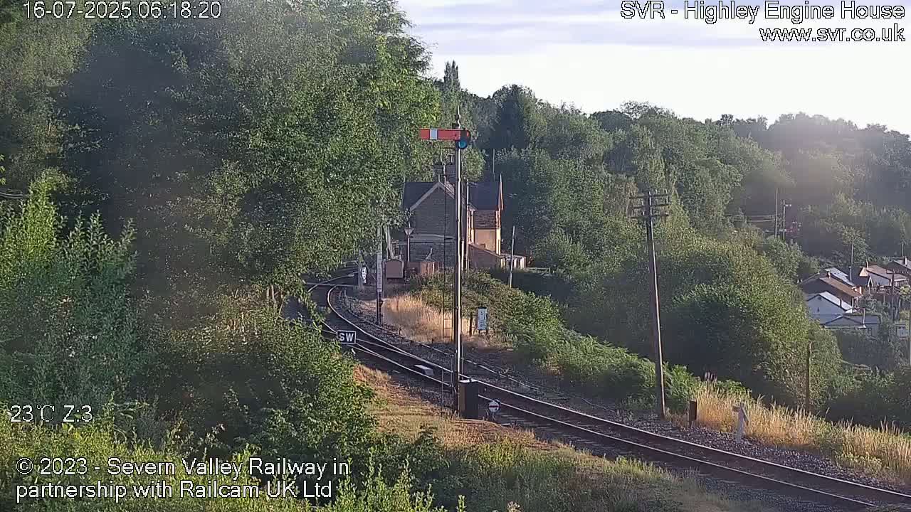 Highley Station on the Severn Valley Railway Live Cam - Highley, Shropshire, West Midlands, England, United Kingdom
