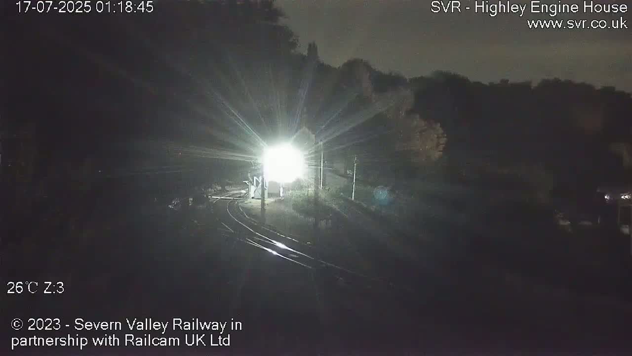 Highley Station on the Severn Valley Railway Live Cam - Highley, Shropshire, West Midlands, England, United Kingdom