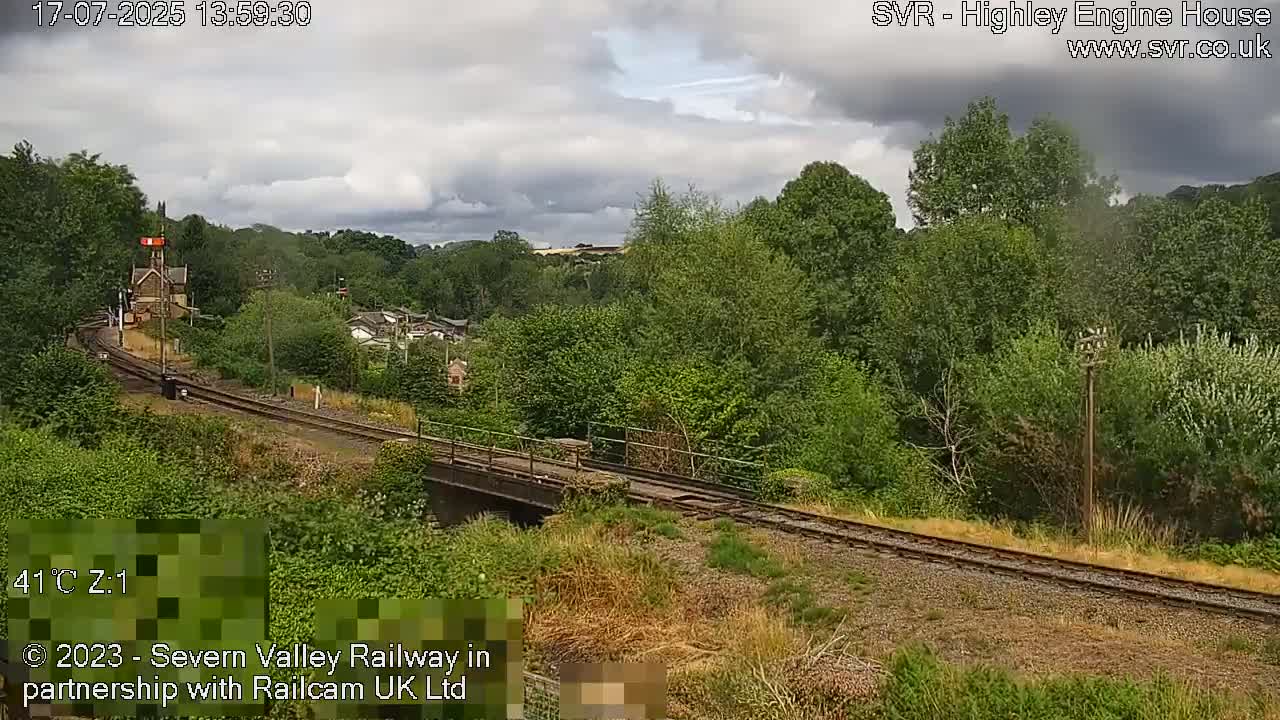 Highley Station on the Severn Valley Railway Live Cam - Highley, Shropshire, West Midlands, England, United Kingdom