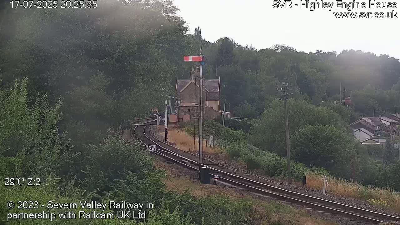 Highley Station on the Severn Valley Railway Live Cam - Highley, Shropshire, West Midlands, England, United Kingdom