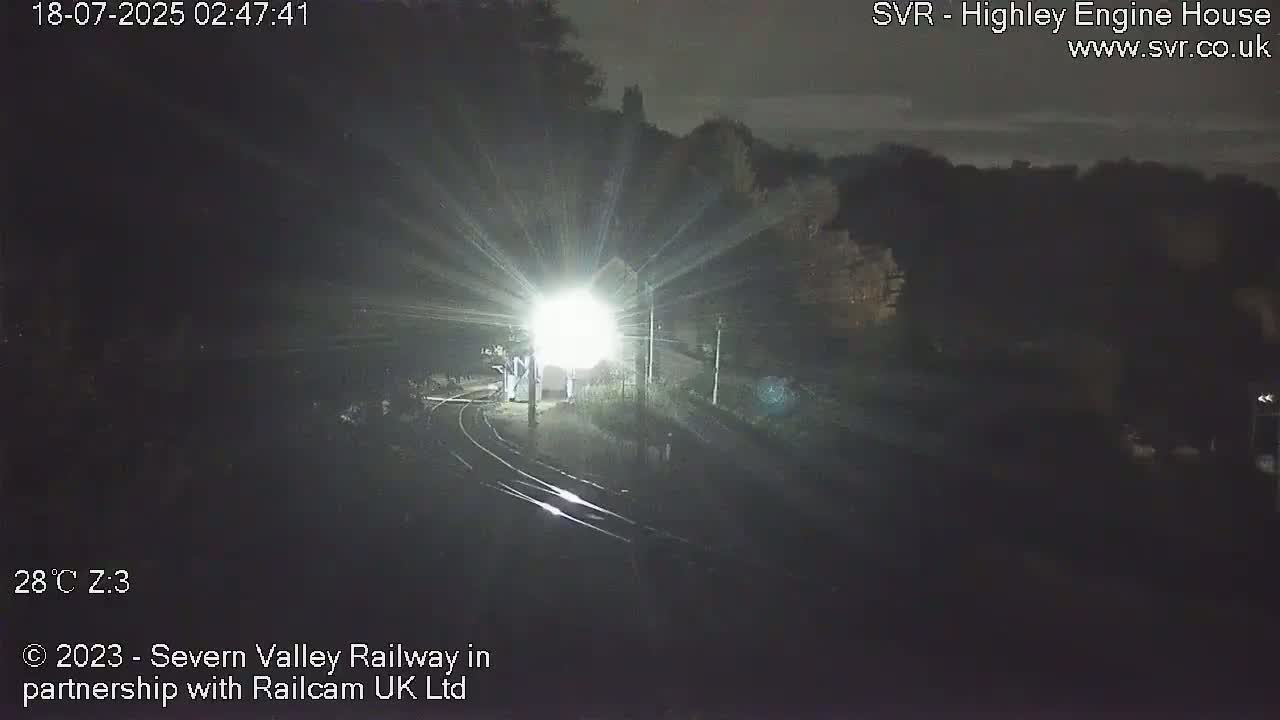 Highley Station on the Severn Valley Railway Live Cam - Highley, Shropshire, West Midlands, England, United Kingdom